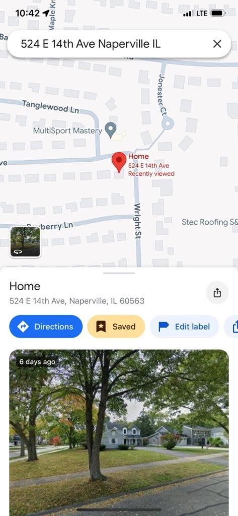 B2 A Private Room In Naperville Downtown With Desk And Wi-Fi Near Everything 外观 照片